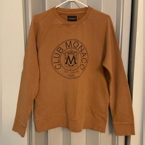Club Monaco Heritage Crest Sweatshirt Medium